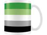 Pyramid International - Tazza Da Caffè "Aromantic"", Bandiera PM4381 (Taglia Unica) (Verde/Bianco/Nero)"