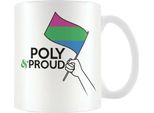 Pyramid International - Tazza Da Caffè "Polysexual"" PM4323 (Taglia Unica) (Bianco/Nero/Verde)"