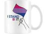 Pyramid International - Tazza Da Caffè "Bisexual"" PM4325 (Taglia Unica) (Bianco/Viola/Rosa)"