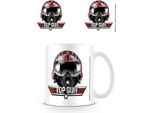 Top Gun - Tazza Da Caffè, Casco "Goose"" PM1975 (Taglia Unica) (Rosso Scuro/Argento/Bianco)"
