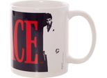 Scarface - Tazza Da Caffè, Logo PM1865 (Taglia Unica) (Bianco/Nero/Rosso)