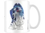 Star Wars: Gli Ultimi Jedi - Tazza Da Caffè, Brushstroke PM1499 (Taglia Unica) (Bianco)