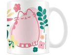 Pusheen - Tazza Da Caffè, Tropical PM3530 (Taglia Unica) (Rosa/Verde/Bianco)