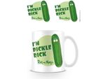 Rick And Morty - Tazza Da Caffè PM2269 (Taglia Unica) (Bianco/Verde)