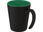 Bullet - Tazza Da Caffè "Oli"", Ceramica, 360Ml PF3849 (Taglia Unica) (Nero/Verde)"