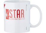 The Flash - Tazza Da Caffè, "Laboratori Star"" PM1834 (Taglia Unica) (Bianco)"