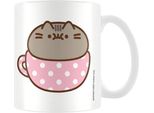 Pusheen - Tazza Da Caffè "Catpusheeno"" PM3764 (Taglia Unica) (Bianco/Rosa/Marrone)"