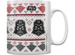 Star Wars - Tazza Da Caffè Con Design Natalizio PM1540 (Taglia Unica) (Bianco/Nero/Rosso)