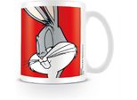 Looney Tunes - Tazza Da Caffè PM1460 (Taglia Unica) (Bianco/Rosso/Grigio)