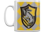 Harry Potter - Tazza Da Caffè, Tassorosso PM1069 (Taglia Unica) (Giallo/Grigio/Nero/Bianco)