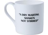 James Bond - Tazza Da Caffè "Martini Recipe"", Porcellana PM2190 (Taglia Unica) (Bianco)"