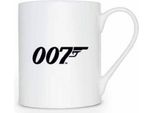 James Bond - Tazza Da Caffè, 007, Porcellana PM2168 (Taglia Unica) (Bianco)