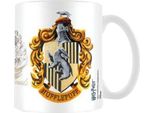 Harry Potter - Tazza Da Caffè "Tassorosso"", Crest PM2719 (Taglia Unica) (Bianco/Giallo/Blu)"
