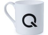 James Bond - Tazza Da Caffè "Q Quote"", Porcellana PM2175 (Taglia Unica) (Bianco/Nero)"