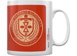 Loki - Tazza Da Caffè PM1444 (Taglia Unica) (Bianco/Rosso/Oro)