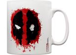 Deadpool - Tazza Da Caffè, Splat PM2769 (Taglia Unica) (Bianco/Rosso/Nero)