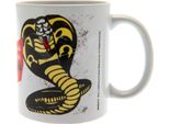 Cobra Kai - Tazza Da Caffè "Strong"" PM1476 (Taglia Unica) (Bianco/Rosso/Giallo)"