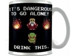 The Legend Of Zelda - Tazza Da Caffè "Drink This"" PM3151 (Taglia Unica) (Nero/Bianco)"