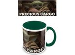 Star Wars: The Mandalorian - Tazza Da Caffè "Precious Cargo"" PM2488 (Taglia Unica) (Marrone/Verde/Bianco)"