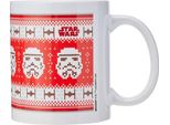 Tazza Da Caffè Star Wars - Design Natalizio PM2749 (Taglia Unica) (Rosso/Bianco)