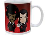 Pulp Fiction - Tazza Da Caffè "Vincent & Jules"" PM2291 (Taglia Unica) (Bianco/Rosso/Nero)"