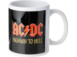 Ac/Dc - Tazza Da Caffè "Highway To Hell"" PM2776 (Taglia Unica) (Bianco/Nero/Rosso)"