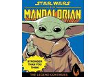 Star Wars: The Mandalorian - Stampa Su Tela "Stronger Than You Think"" PM3333 (40 Cm X 50 Cm) (Blu/Giallo/Marrone)"