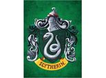 Harry Potter - Stampa Su Tela, Serpeverde PM3319 (60 Cm X 80 Cm) (Verde)