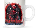 Deadpool - Tazza Da Caffè "Smoking Gun"" PM2768 (Taglia Unica) (Bianco/Rosso/Nero)"