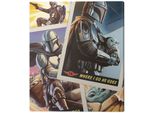 Star Wars: The Mandalorian - Stampa Su Tela "Carte"" PM3494 (40 Cm X 50 Cm) (A Colori)"