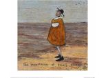Sam Toft - Murale "L'importanza Delle Piccole Cose"" PM3498 (40 Cm X 40 Cm) (Beige/Grigio/Marrone)"