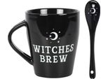 Something Different - Set Di Tazze "Witches Brew"" SD4022 (Taglia Unica) (Nero/Bianco)"