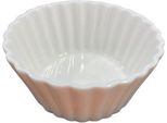 Set Di 3 Piatti Da Portata Rotondi Koopman-Excellent Houseware, Vetroceramica, 8,5X4 Cm, Bianco