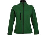 Sols Giacca Softshell Roxy Da Donna, Traspirante, Antivento, Idrorepellente PC348 (Xl) (Verde Bottiglia)