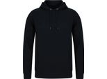 Henbury - Felpa Con Cappuccio Per Uomo/Donna Unisex PC4905 (M) (Nero)