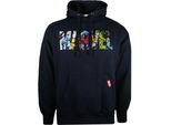Marvel - Felpa Con Cappuccio Logo Da Uomo TV722 (Xl) (Blu Navy)