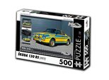 Puzzle RETRO-AUTA Nr. 58 `Koda 130 Rs (1977) 500 Pezzi