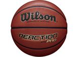 Wilson - Pallacanestro In Pelle "Reaction Pro"" RD833 (5) (Marrone Chiaro)"