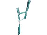 Hy Sport Active - Set Cavezza E Guinzaglio Per Cavalli BZ4401 (Completo) (Verde Menta/Grigio)