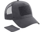 Beechfield - Cappello Trucker Con Patch Rimovibile PC4942 (Taglia Unica) (Grigio Grafite)
