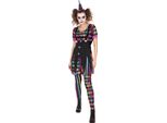 Bristol Novelty - Costume Da Donna - Halloween BN3296 (L) (Multicolore)