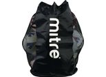 Mitre - Borsa Da Calcio, Materiale A Rete CS622 (Taglia Unica) (Nero)
