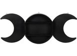 Something Different - Mensola Da Parete In Legno SD3031 (Taglia Unica) (Nero)