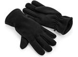 Beechfield - Guanti, Materiale Riciclato In Pile PC4693 (L - Xl) (Nero)
