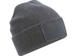 Beechfield - Cappello Con Toppa Rimovibile BC4996 (Taglia Unica) (Grigio Grafite)