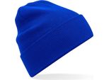 Beechfield - Berretto "Original"" Con Polsino PC4625 (Taglia Unica) (Blu Reale Vivo)"
