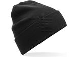 Beechfield - Berretto "Original"" Con Polsino PC4625 (Taglia Unica) (Nero)"
