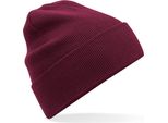 Beechfield - Berretto "Original"" Con Polsino PC4625 (Taglia Unica) (Rosso Borgogna)"
