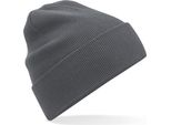 Beechfield - Berretto "Original"" Con Polsini PC4625 (Taglia Unica) (Grigio Grafite)"