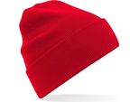 Beechfield - Berretto "Original"" Con Polsino PC4625 (Taglia Unica) (Rosso)"